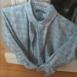 Size M fitted express dress shirt